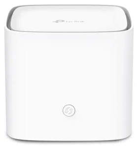 TP-LINK HX141 (1-pack) / Mesh Wi-Fi systém AX1500 / Dual-band / 300 Mb/s (2,4 GHz) / 1201 Mb/s (5 GHz) / 3× GLAN (HX141(1-pack))