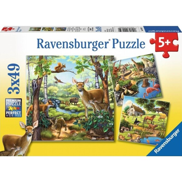 Ravensburger - Puzzle - Domáce zvieratá