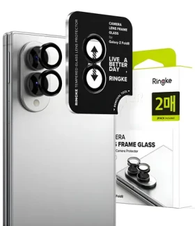 Ringke Camera Frame Protector 2-pack čierna / Ochranné sklo fotoaparátu / Samsung Galaxy Z Fold 8 / 2 ks