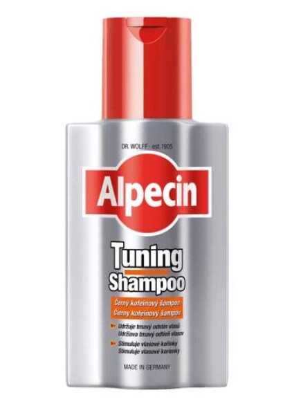 Alpecin Tuning Shampoo tónovací šampón na prvé šedivé vlasy 200 ml