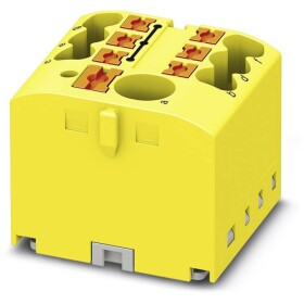 Phoenix Contact 3273336 blok rozvádzača 25.2 mm pružinová svorka žltá 10 ks; 3273336