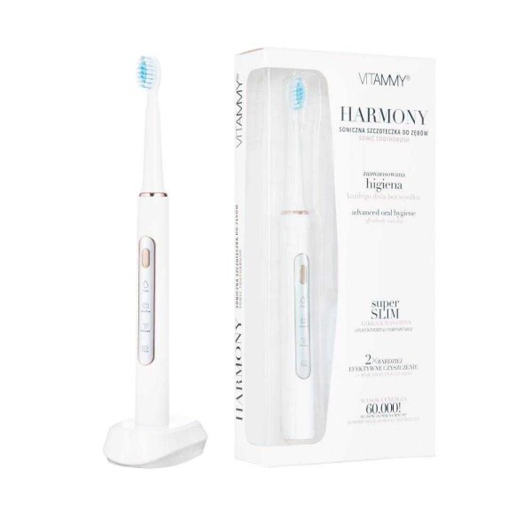 VITAMMY HARMONY Sonická zubná kefka, biela