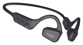 Xoro KHB 35 čierna / Bezdrôtové slúchadlá s mikrofónom / Open-Air / Bluetooth 5.2 / IP67 (ACC400535)