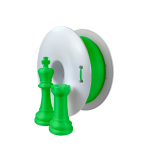 PLA FIBERSATIN filament zelený SEMI-MATTE 1,75 mm Fiberlogy 850 g