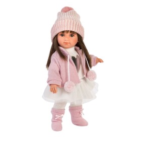 Llorens 53528 Sara realistická bábika s mäkkým látkovým telom 35 cm