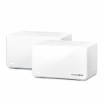 Mercusys Halo H90X(2-pack) / Router AX6000 / 2.4GHz - 574Mbps / 5GHz - 2402Mbps / 3x GLAN (Halo H90X(2-pack))