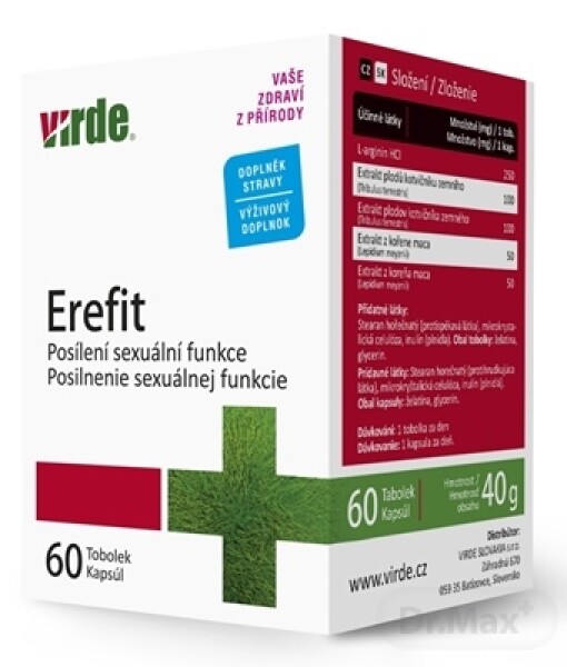 VIRDE Erefit 60 kapsúl