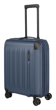Malý škrupinový kufor Travelite Dynamiic S exp Denim blue