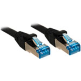 LINDY 47181 RJ45 sieťové káble, prepojovacie káble CAT 6A S/FTP 5.00 m čierna bez halogénov 1 ks; 47181
