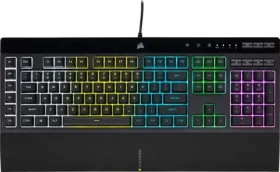 Corsair K55 RGB PRE US čierna / Herná klávesnica / RGB LED podsvietenie / US layout / USB (CH-9226765-NA)