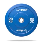 Gumový kotúč Bumper 51 mm - GymBeam (modrá) (105655-4-20kg)
