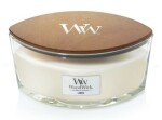 WoodWick Linen Elipsa 453.6g - sviečka loď / doba horenia: až 40 h (5038581056920)