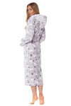 Dlhý dámsky župan 2126 Winter grey - L&L S