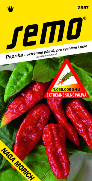 SEMO Paprika Naga Morich - extrémne pálivá