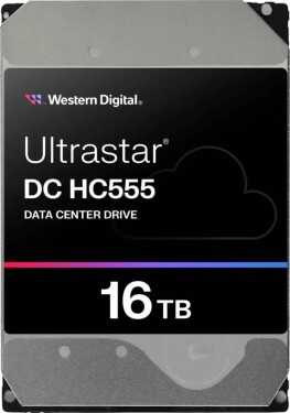 WD Western Digital Ultrastar DC HC555 disk twardy 16 TB 7200 RPM 512 MB 3.5" Serial ATA III