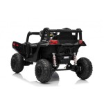 Mamido Elektrické autíčko Buggy Madman UTV-MX čierne