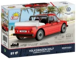 Cobi 24660 Stavebnica Volkswagen GOLF I Cabrio červená