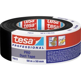 Tesa Duct Tape PRO 74613-00002-00 inštalačné izolačná páska čierna (d x š) 50 m x 50 mm 1 ks; 74613-00002-00