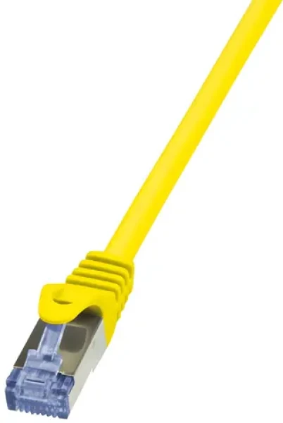 LogiLink CAT6a žltá / Patch kábel / S/FTP / RJ-45 / 2 m (CQ3057S)
