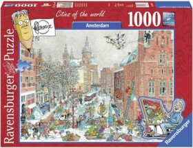 Ravensburger Amsterdam v zime /1000 dielikov/ od 14 rokov