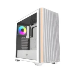 DarkFlash DS900WS biela / Skriňa / ATX/M-ATX/ITX / 4X ARGB ventilátor / tvrdené sklo / bez zdroja (DS900WS fans_white)