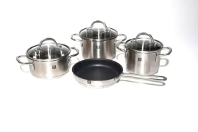Zwilling Pico sada nerezového riadu 4ks / 3x hrniec + pokrievka / 1x panvica (66660-000-0)