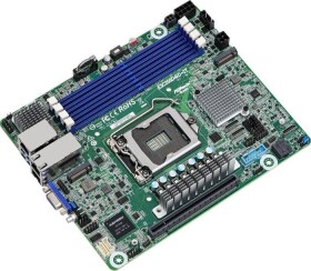 ASRock ASRock Mainboard E3C256D4ID-2T mini-ITX Sockel 1200 Single