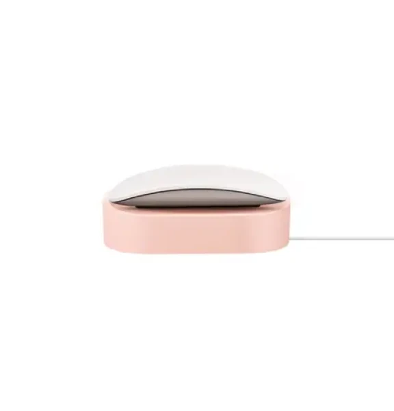 UNIQ Nova stojan na nabíjanie Apple Magic Mouse ružový (8886463684931)