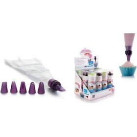 Set na zdobenie – vrecko 35 cm + 6 špičiek - Ibili - Ibili