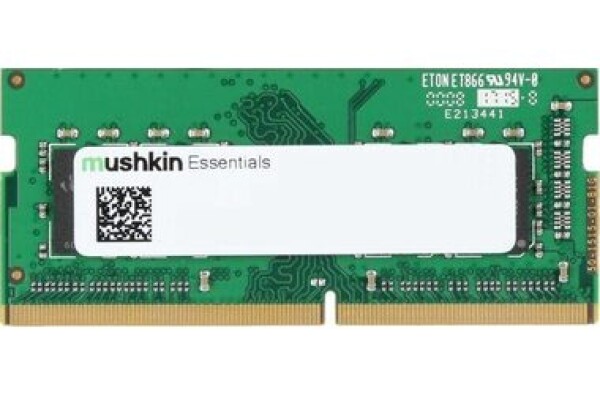 Mushkin Essentials 16GB (1x16GB) 3200MHz - SO-DIMM/DDR4/SO-DIMM/CL22/1.2V (MES4S320NF16G)