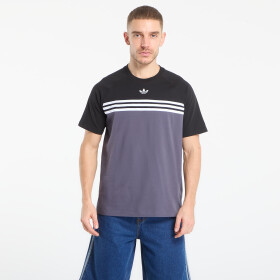 Tričko adidas Chest Stripes T-Shirt Aurora Onix L