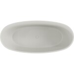 MEXEN - Torino voľne stojaca vaňa liaty mramor 175 x 78, betón mat - 5905315925305 57271757861