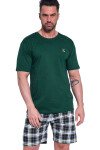 Pánske pyžamo 326/182 Nature 2 - CORNETTE Zelená 3XL