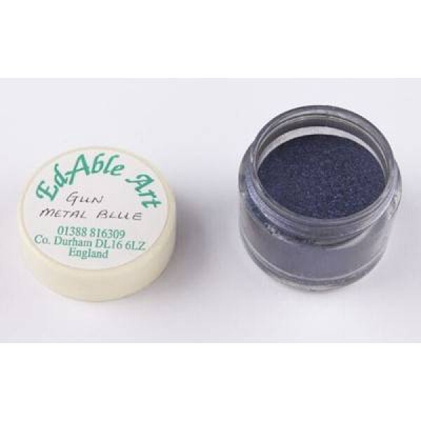 Prachová farba Gun Metal Blue - Edable Art - Edable Art