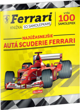 Presco Group Ellaamp;Max Ferrari - auta Scuderie - Kniha samolepiek - SK