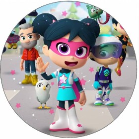Jedlý papier StarBeam Zoe s kamarátmi 19,5 cm - Pictu Hap - Pictu Hap
