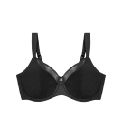 TRUE SHAPE SENSATION - Minimizer: zoštíhľujúca podprsenka s kosticami Triumph BLACK 85G