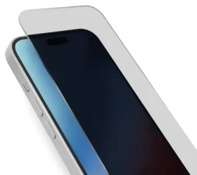 SBS Tvrdené sklo Privacy pre Apple iPhone 15 PLUS transparentné / Ochranné sklo / Privacy filter