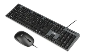 IBOX IKMS606 čierna / Sada klávesnice a myši / drôtová / USB / 800 DPI / membránová (ikms606)