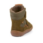 Chlapčenské zimné barefoot topánky TEX WINTER Olive Froddo G3160247-1 - 25