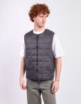 Taion Crew Neck Zip Down Vest D.CHARCOAL M