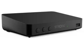 Strong SRT 8208 čierna / Digitálny tuner DVB-T/T2 / FHD / USB / HDMI / SCART / RCA (SRT8208)