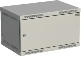 Solarix SENSA-6U-64-21-G / Rozvádzač / Nástenný / 6U / 400 mm / plechové dvere / RAL 7035 (83000080L)