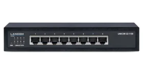 Lancom GS-1108 / Switch / 8- Port / Gigabit Ethernet / Unmanaged (61457)