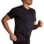 Pánske bežecké tričko Luxe Short Sleeve black M