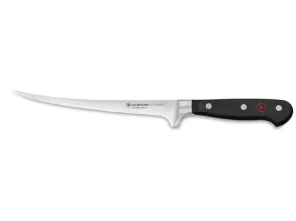 WÜSTHOF Vykosťovací nôž Classic / 18 cm / Kovaná oceľ / Ergonomická rukoväť (1040103818)