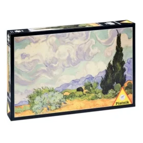 Piatnik Van Gogh Pšeničné polia s cyprusmi