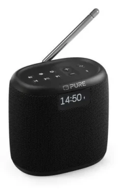 Pure Woodland Mini čierna / Bluetooth reproduktor / DAB + / FM / IP67 / 17h výdrž (253346)