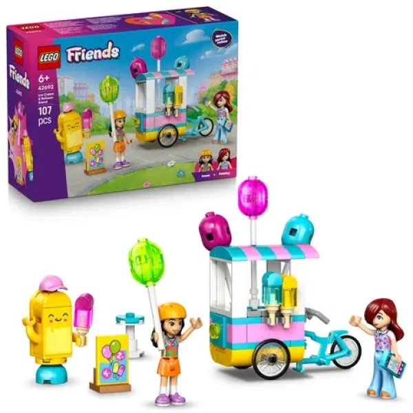 LEGO® Friends 42692 Stánok so zmrzlinou a balónikmi