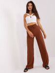 Dámske nohavice LK SP 509331.25 Brown - FPrice L/XL tmavě hnědá